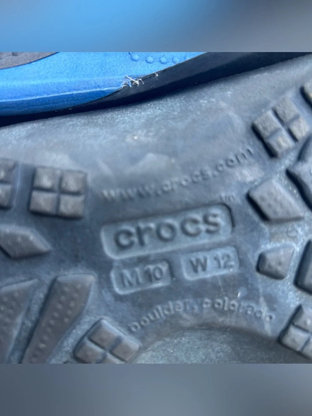 Men’s Black Crocs Sandals